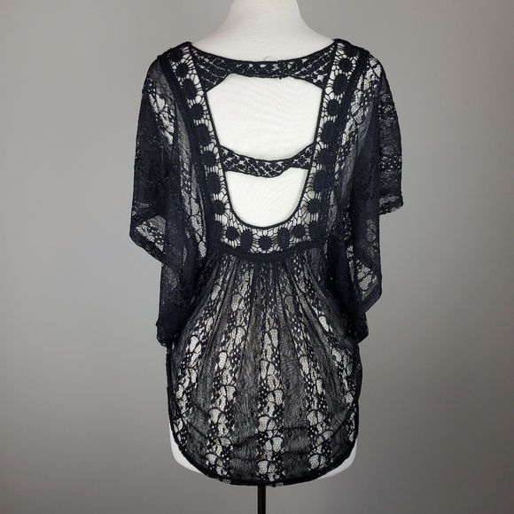 Est. 1946 Black Lace Top - Picture 3 of 6